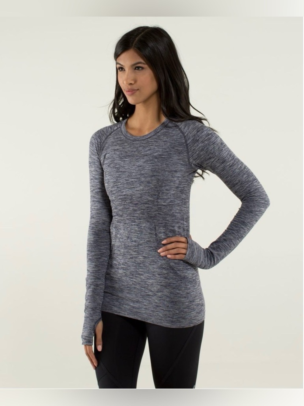 L-130 🍋 Lululemon 🍋 Run: Swiftly Tech Long Sleeve - Picture 3 of 7